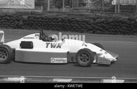 Zak Brown, Formula Vauxhall Lotus test. Oulton Park, Venerdì ago Foto Stock