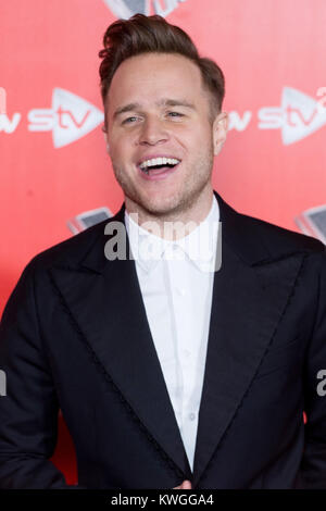 Londra, Regno Unito. 3 gennaio, 2018. Ollie Murs assiste il lancio della voce UK 2018 premere avviare su ITV Credit: ZUMA Press, Inc./Alamy Live News Foto Stock