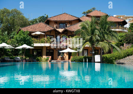 Beach Resorts, Mui Ne, Phan Thiet, Vietnam. Foto Stock