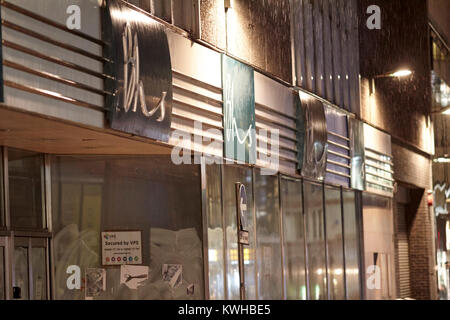 Chiuso vacante bhs store a Belfast Irlanda del Nord Regno Unito Foto Stock