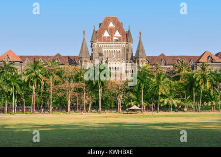 Bombay High Court a Mumbai è uno dei più antichi alte giurisdizioni dell India Foto Stock