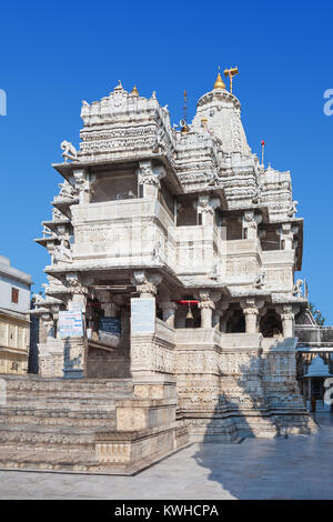 Tempio Jagdish è un grande tempio indù di Udaipur, India Foto Stock