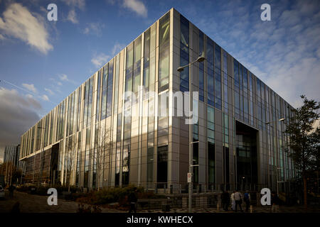 Università di Salford alloggi per studenti on-site in un moderno e contemporaneo progettato appartamenti Costantino corte Foto Stock
