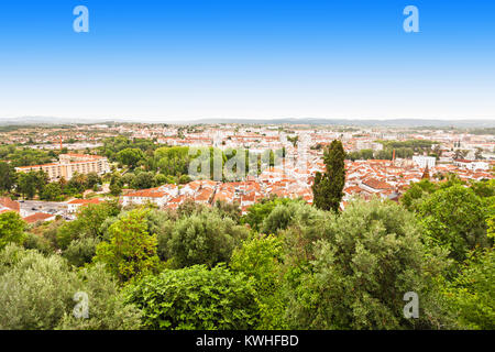 Tomar vista panorama, Santarem Distretto in Portogallo Foto Stock