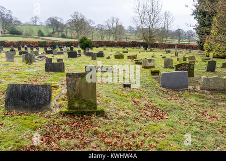 Cimitero di Middleton in Teesdale,l'Inghilterra,UK Foto Stock