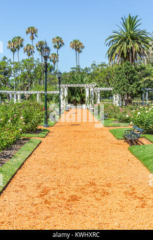 El Rosedal de Palermo, Bosques de Palermo park, Buenos Aires, Argentina Foto Stock