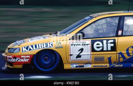 Alain Menu, Renault Laguna, 1996 British Touring Car Championship round 10 Foto Stock