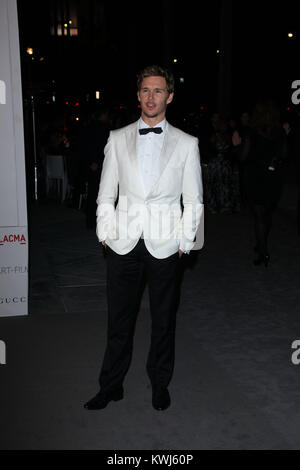 LOS ANGELES, CA - novembre 05: Ryan Kwanten assiste LACMA l arte della pellicola e di Gala in onore di Clint Eastwood e John Baldessari presentata da Gucci a LACMA il 5 novembre 2011 a Los Angeles, California. Persone: Ryan Kwanten Foto Stock