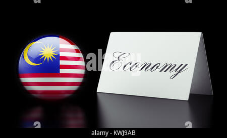 Malaysia ad alta risoluzione il concetto di economia Foto Stock