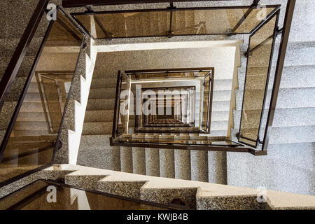 Un moody scale adottate dalla vista dall'alto Foto Stock