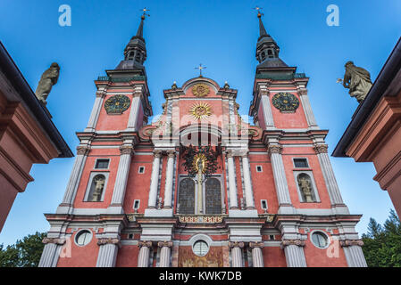 Basilica della Visitazione della Beata Vergine Maria a Swieta Lipka (Santo Lipka) villaggio nella contea di Ketrzyn, Warmian-Masurian voivodato di Polonia Foto Stock