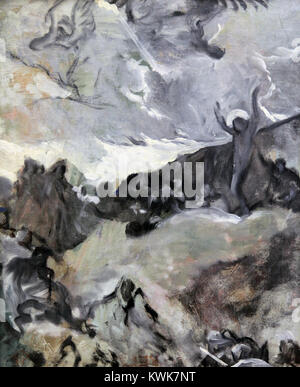 Pierre-Victor Galland (1822 - 1892) era un francese di pittore decoratore Foto Stock