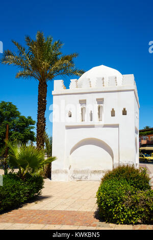 Tomba di Fatima Zohra su Avenue Mohammed Vin Marrakech in Marrakech, Marocco, Africa del Nord. Foto Stock