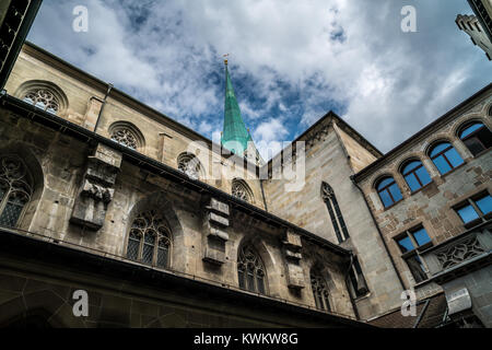 Fraumünster a Zurigo, Svizzera Foto Stock