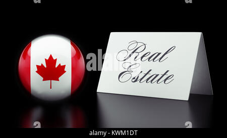 Canada alta risoluzione Immobiliare di concetto Foto Stock