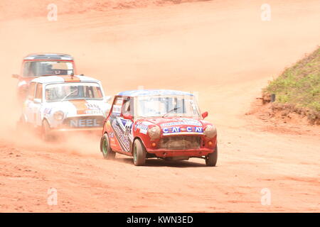 Mini Cooper racing, Colombo Supercross 2017 Foto Stock