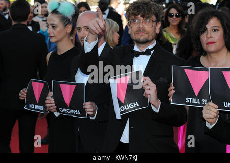 20 maggio 2017 - Cannes celebrità frequentare il settantesimo Cannes Film Festival 2017 Foto Stock