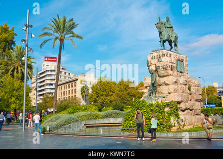 Plaça d'Espanya, Palma di Maiorca, isole Baleari, Spagna Foto Stock