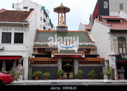 Il Tempio cinese a Geylang in Singapore Foto Stock