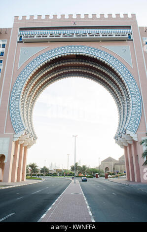 Ibn Battuta Mall Movenpick Hotel Cancello Dubai EMIRATI ARABI UNITI Foto Stock