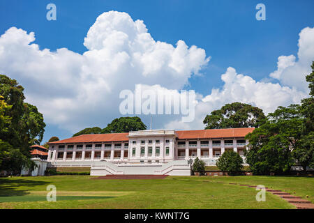 Fort Canning è una piccola collina poco più di 60 metri di altezza nella parte sud-est di Singapore. Foto Stock