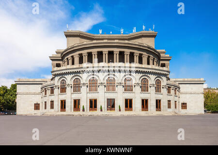 Nazionale armena Teatro Accademico di opera e balletto in Yerevan, Armenia Foto Stock