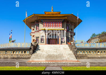 Karma Theckling monastero (Mane Choekhorling Gompa) in Ravangla in Sud Il Sikkim, India Foto Stock