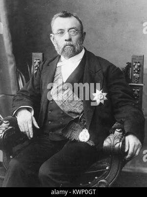 Ferdinand von Mueller, il Barone Sir Ferdinand Jacob Heinrich von Mueller, German-Australian botanico Foto Stock