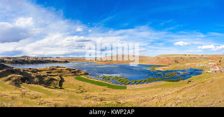 Lago Umayo è un lago in Puno la regione del Perù Foto Stock