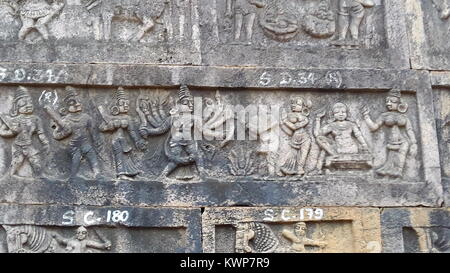 Srisailam tempio, Andhra Pradesh, India Foto Stock