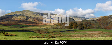Il vecchio uomo di Coniston, Parco Nazionale del Distretto dei Laghi, Cumbria Foto Stock