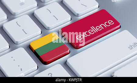 La Lituania ad alta risoluzione il concetto di eccellenza Foto Stock
