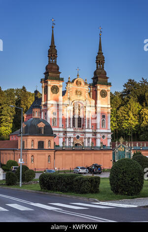 Basilica della Visitazione della Beata Vergine Maria a Swieta Lipka (Santo Lipka) villaggio nella contea di Ketrzyn, Warmian-Masurian voivodato di Polonia Foto Stock