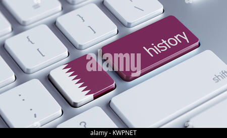Il Qatar ad alta risoluzione il concetto di storia Foto Stock
