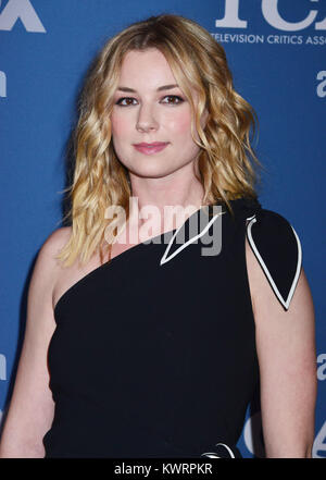 Pasadena, Stati Uniti d'America. 4 gennaio, 2018. Emily VanCamp 060 assiste la FOX All-Star parte durante l'inverno 2018 TCA Tour presso il Langham Huntington, Pasadena su Gennaio 4, 2018 a Pasadena, in California. Credito: Tsuni / USA/Alamy Live News Foto Stock