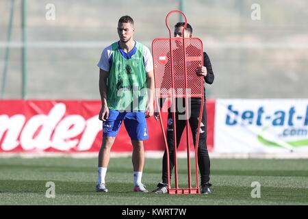 Benidorm, Spagna. Gen 5, 2018. Marko sulla Pjaca il passo al winter training camp del team della Bundesliga FC Schalke 04 a Benidorm, Spagna, 5 gennaio 2018. Credito: Tim Rehbein/dpa/Alamy Live News Foto Stock