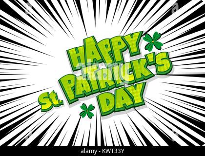 Patrick giorno pop art Illustrazione Vettoriale