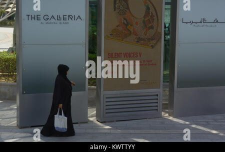 Il centro commerciale Galleria al Maryah Island, Abu Dhabi AE Foto Stock