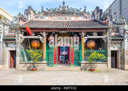 Tempio Thien Hau in Vietnam Foto Stock