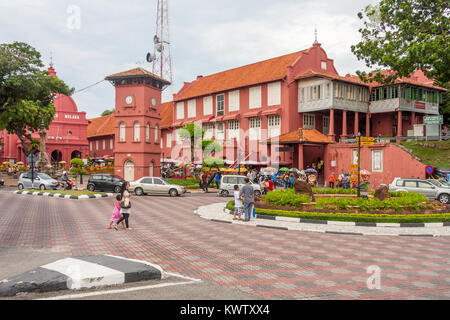 Dutch Square, Malacca, Melaka, Malaysia Foto Stock