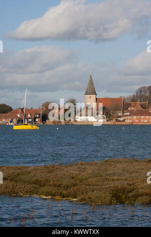 Bosham Porto Vecchio Bosham, West Sussex, in Inghilterra Foto Stock