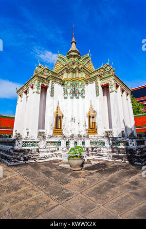 Phra Mondob in Wat Pho tempio Buddista complesso a Bangkok, in Thailandia Foto Stock