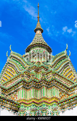 Phra Mondob in Wat Pho tempio Buddista complesso a Bangkok, in Thailandia Foto Stock