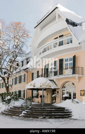 Deutschland, Landkreis Breisgau-Hochschwarzwald, Hinterzarten, Hotel Schwarzer Adler Foto Stock