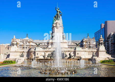 Il Palazzo del argentina Congresso Nazionale (Palacio del Congreso) è una sede del argentina Congresso Nazionale a Buenos Aires, Argentina Foto Stock