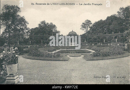 L'Haÿ-les-rose-FR-94-vers 1925-La Roseraie-19 Foto Stock