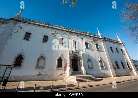 Il Azulejo Nazionale Museo, situato nell'ex convento di Madre Deus in Lisbona, Portogallo. Foto Stock