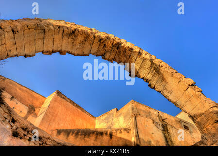 Rovine del tempio romano di EL KEF, Tunisia Foto Stock