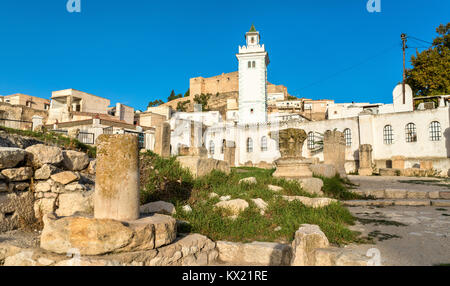 Rovine del tempio romano di EL KEF, Tunisia Foto Stock