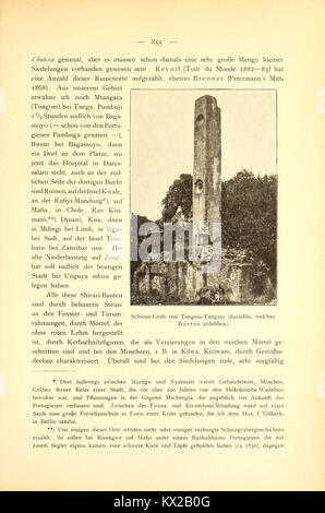 Beiträge zur Kulturgeschichte von Ostafrika (pagina 855) BHL37139949 Foto Stock